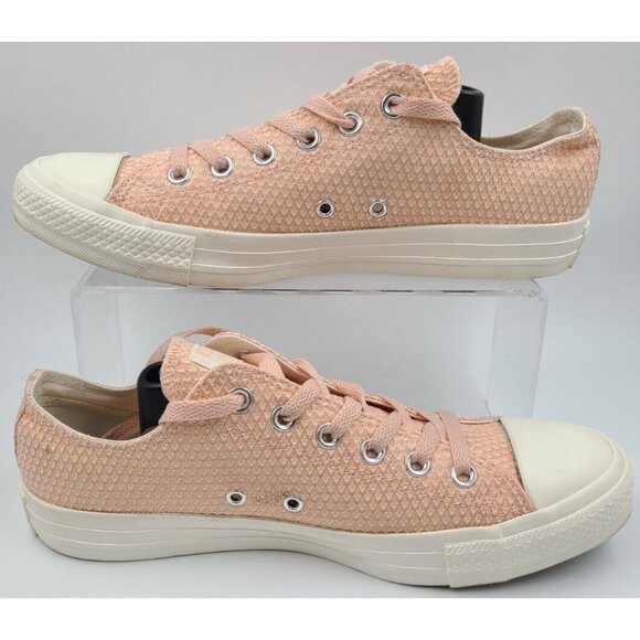 Converse All Star 560300F Pink Textured Low Top Sneakers Shoes Women's Size 10 - Picture 2 of 11